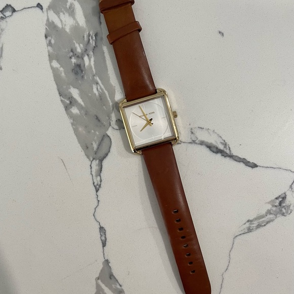 Brown Leather Michael Kors Watch - Picture 2 of 5